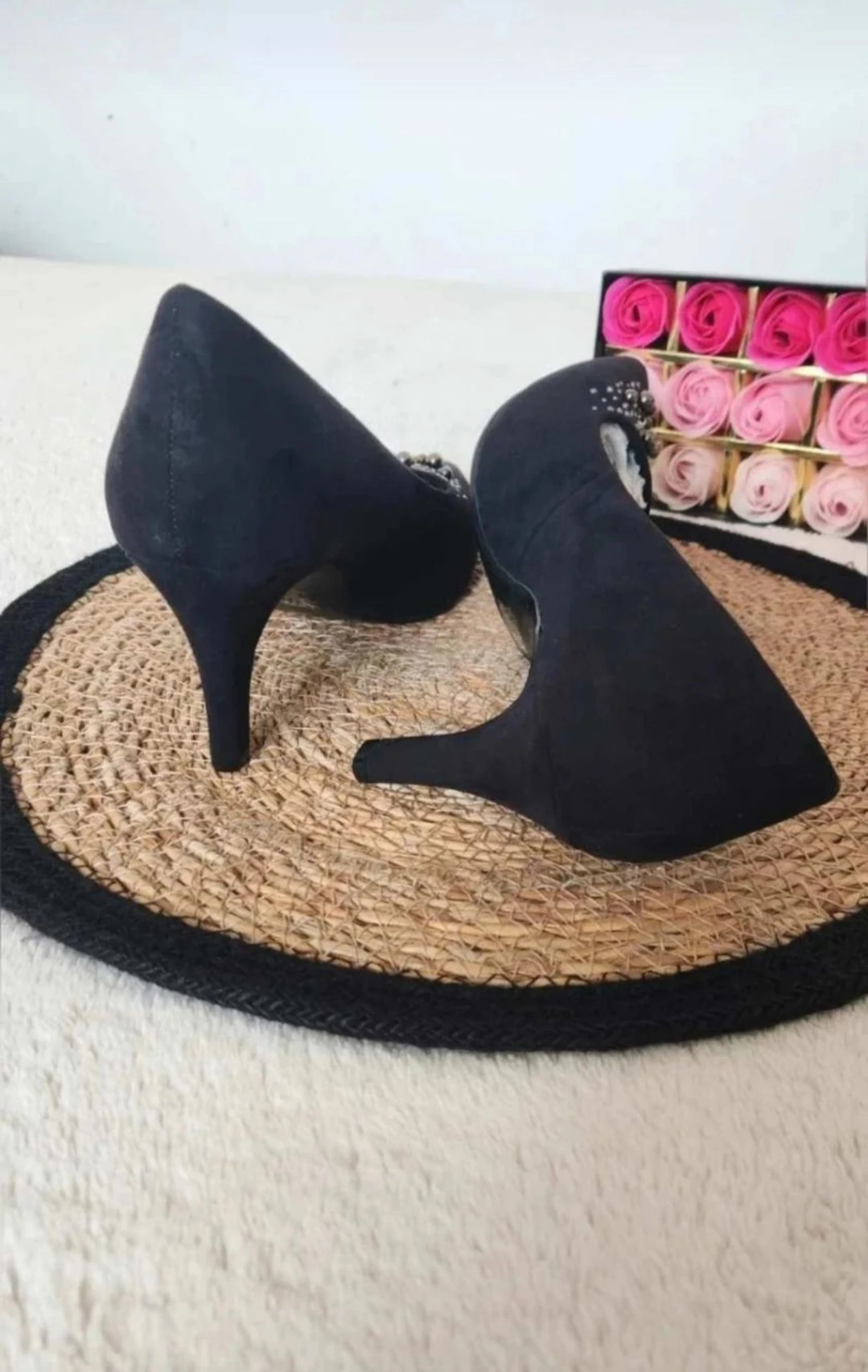 Zwarte strass hakken grand boulevard ●Maat 41●🌸 – photo 7